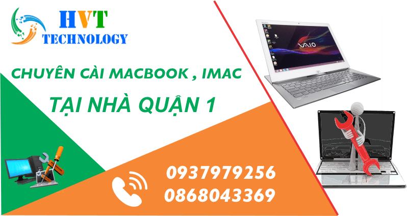 CÀI WIN MACBOOK TẠI NHÀ QUẬN 1
