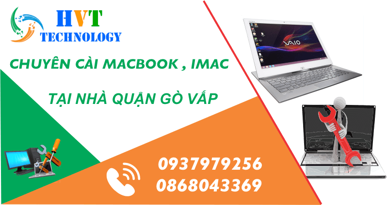 CÀI WIN MACBOOK TẠI NHÀ QUẬN GÒ VẤP 1 CÀI WIN MACBOOK TẠI NHÀ QUẬN GÒ VẤP